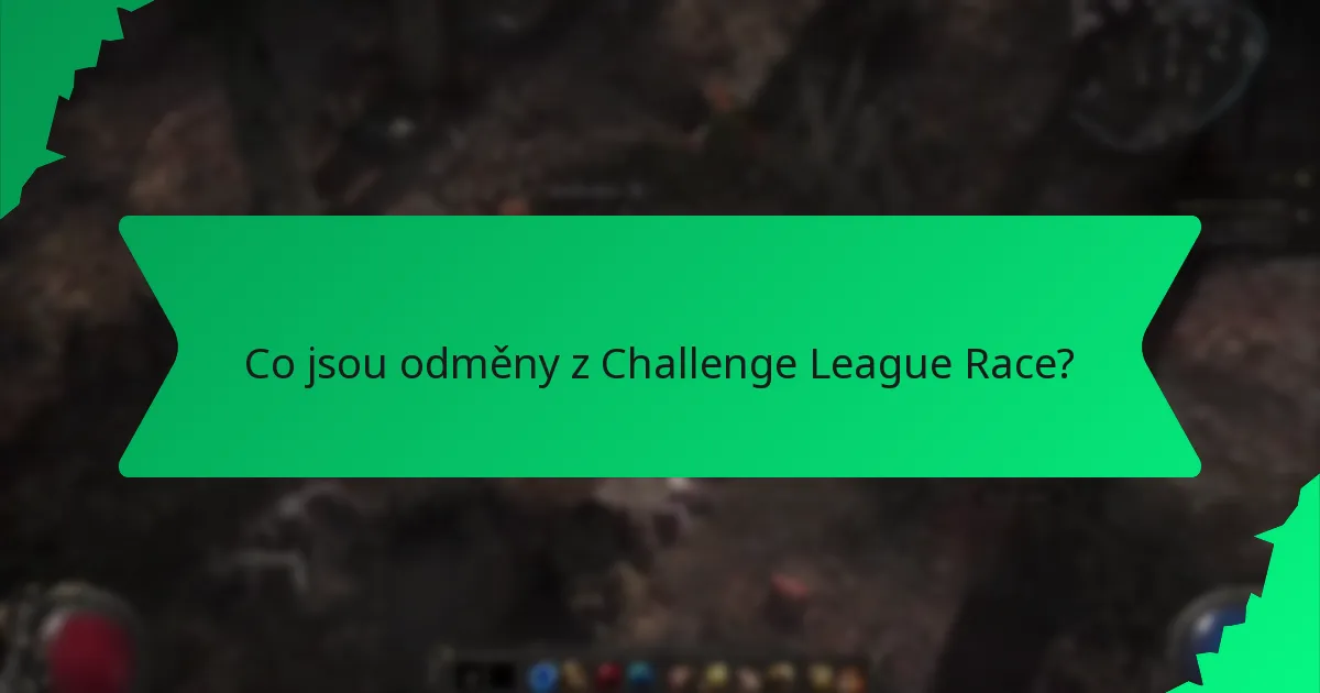 Jak se určuje rarita odměn z Challenge League Race?