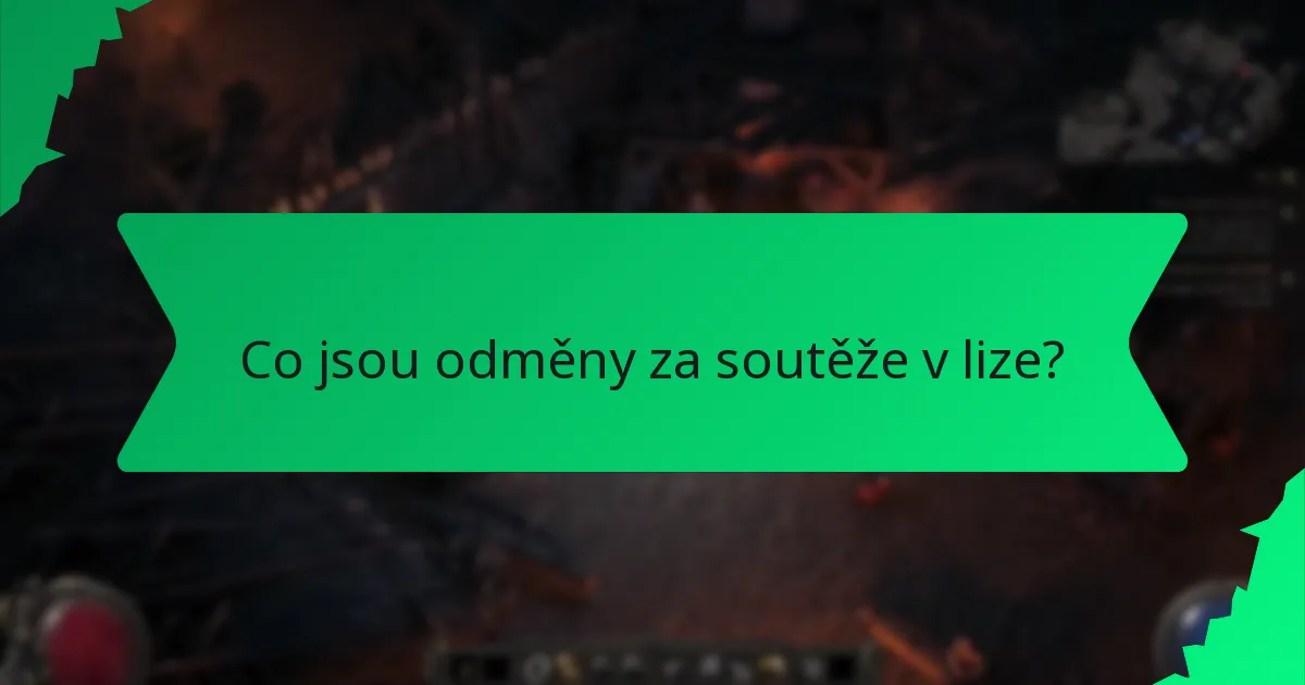 Co určuje raritu odměn za soutěže v lize?