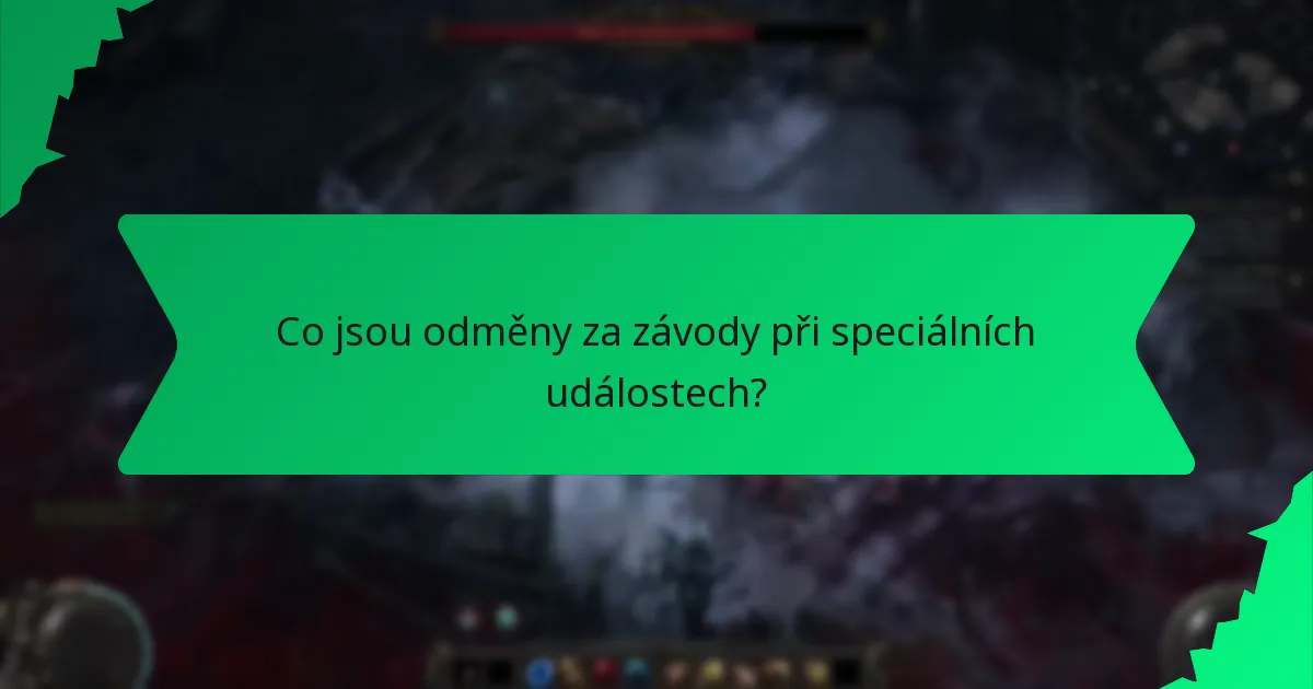 Jak se určuje rarita odměn za závody při speciálních událostech?