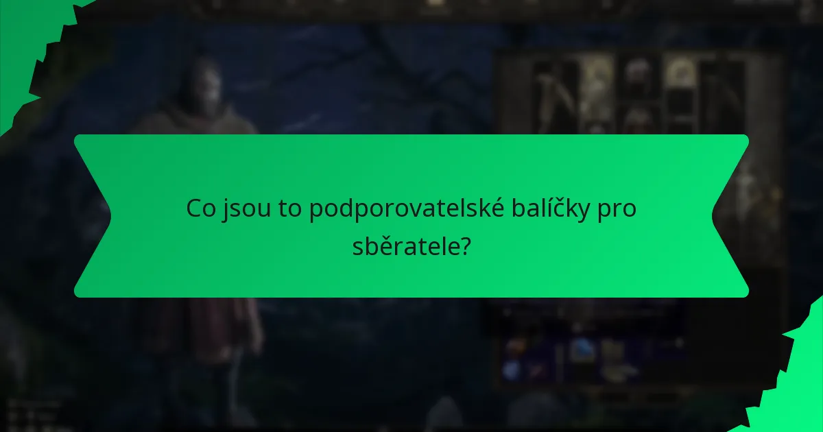 Jak je vzácnost definována v bonusech podporovatelského balíčku pro sběratele?