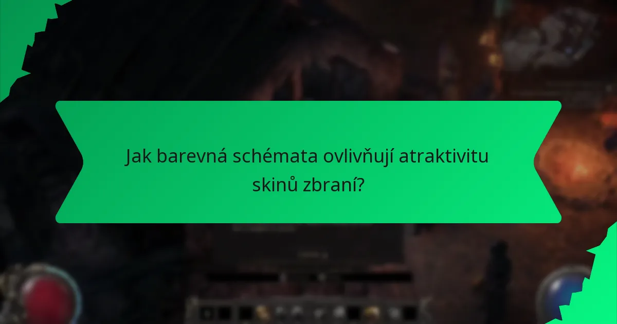 Jak barevná schémata ovlivňují atraktivitu skinů zbraní?