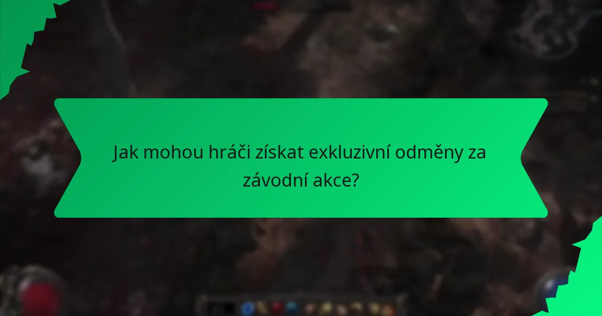 Jaké efekty mají odměny za závodní akce na hru?