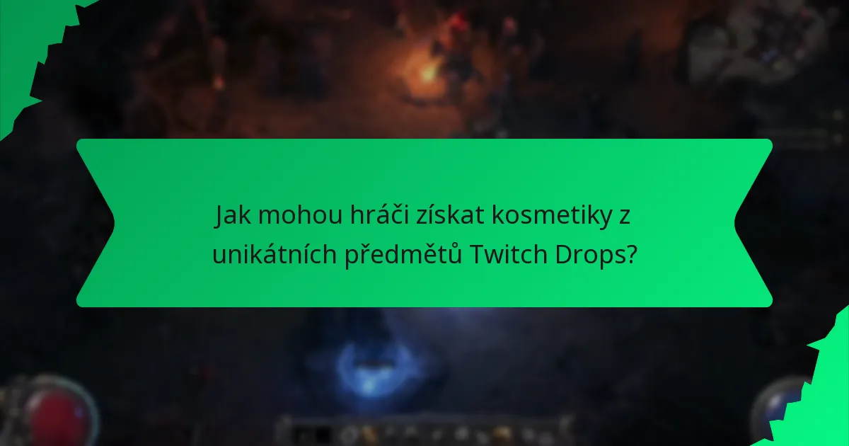 Jaké efekty mají kosmetiky Twitch Drops?