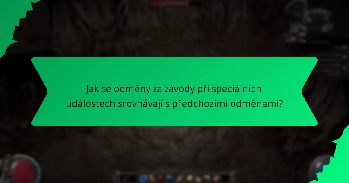 Jaké barvy jsou spojeny s odměnami za závody při speciálních událostech?