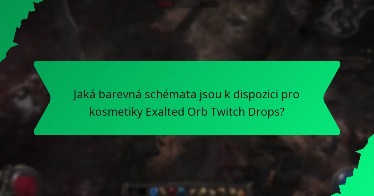 Jak mohou hráči získat kosmetiky Exalted Orb Twitch Drops?