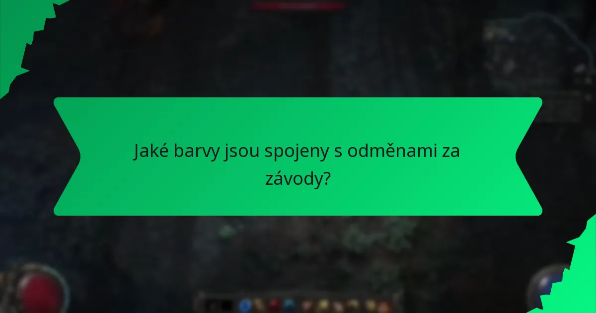 Jaké efekty poskytují odměny za závody?