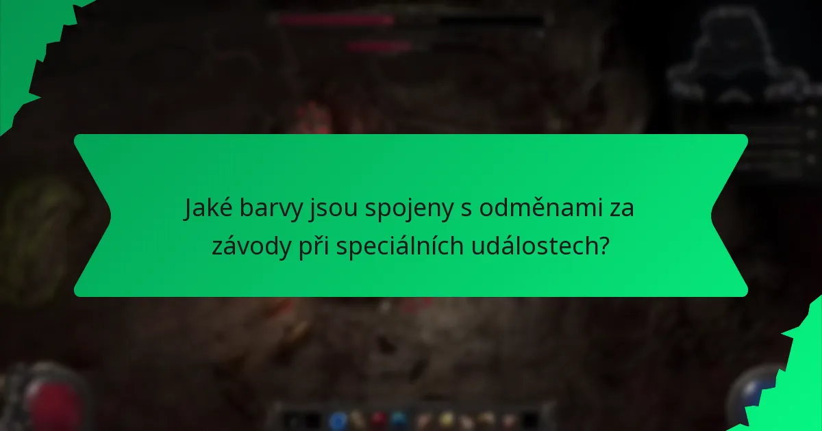 Jak se odměny za závody při speciálních událostech srovnávají s předchozími odměnami?
