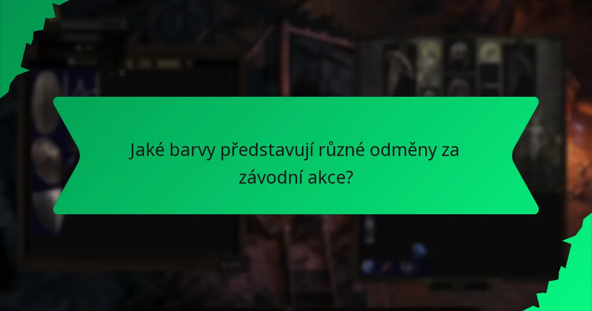 Jaké efekty mají odměny za závodní akce na hru?