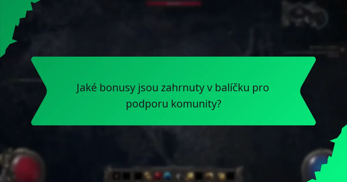 Jak se balíček pro podporu komunity srovnává s jinými balíčky?
